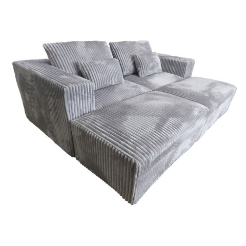 Sofa Home ESPRIT Jasnoszary Scandi 220 x 158 x 91 cm