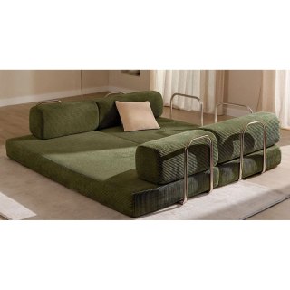 Sofa Home ESPRIT Kolor Zielony Scandi 200 X 90 X 64 CM