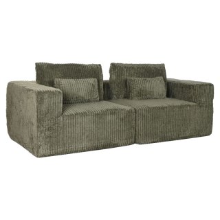 Sofa Home ESPRIT Kolor Zielony Scandi 220 x 158 x 91 cm