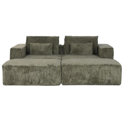 Sofa Home ESPRIT Kolor Zielony Scandi 220 x 158 x 91 cm