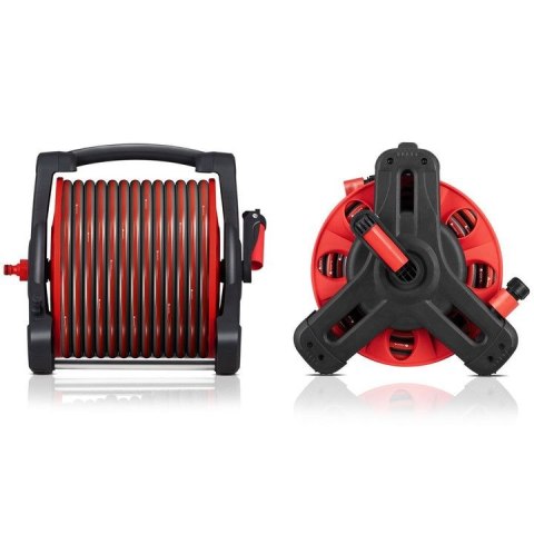 Wózek na wąż ogrodowy 30 m z prysznicem 10w1