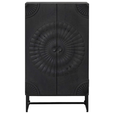 Highboard Czarny 55 x 30 x 95 cm
