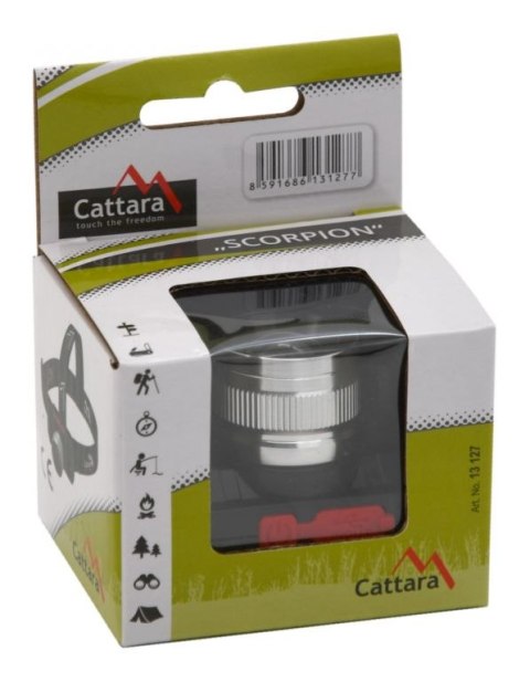 Akumulatorowa latarka czołowa Cattara SCORPION, 90 lm