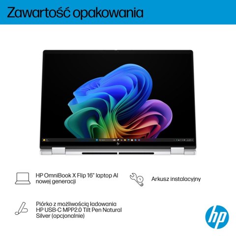 HP OmniBook X Flip 16-as0003nw Ultra 7 258V 16.0"3K Touch OLED IPS 120Hz 300nits AG 32GB LPDDR5X SSD1TB Arc 140V Cam 5MPx + IR 6