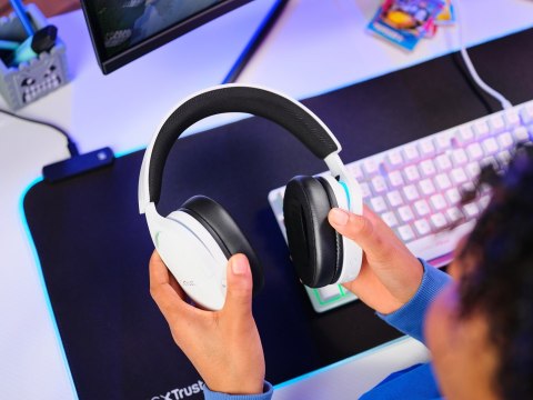 Słuchawki gamingowe Trust GXT 491W FAYZO WIRELESS White