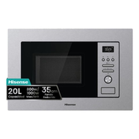 Mikrofalówka z Grillem Hisense BIM320G41X Stal 800 W 1000 W 20 L (Odnowione A)