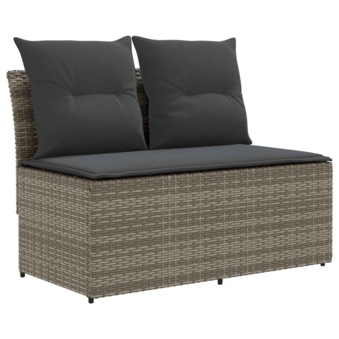 2 Sztuka Środkowa sofa ogrodowa z podnoszonym stolikiem