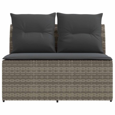2 Sztuka Środkowa sofa ogrodowa z podnoszonym stolikiem