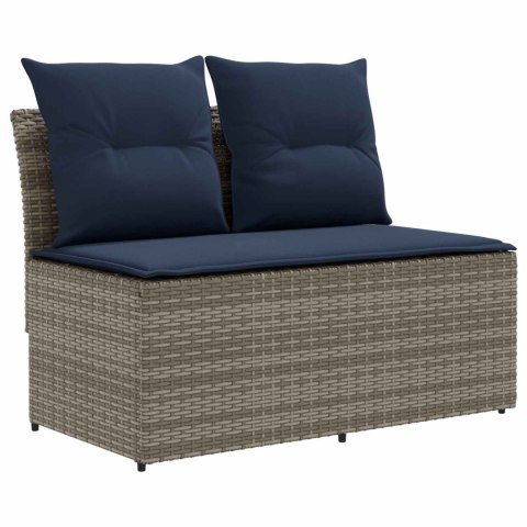 2 Sztuka Środkowa sofa ogrodowa z podnoszonym stolikiem