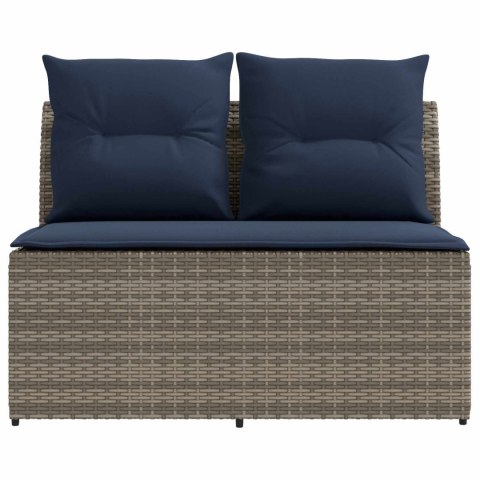 2 Sztuka Środkowa sofa ogrodowa z podnoszonym stolikiem