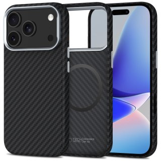 Etui case na iPhone 17 Pro Max Ion Carbon MagSafe - szaro-czarne