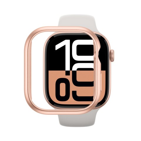 Etui pokrowiec do zegarka Apple Watch 46mm Minimal Case - różowe złoto