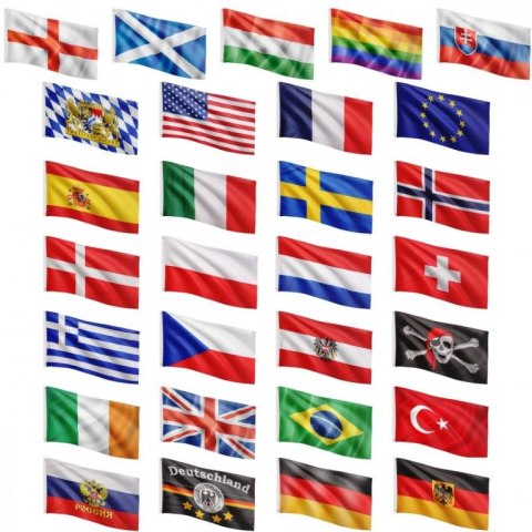 FLAGMASTER Maszt flagowy z flagą, Węgry, 650 cm