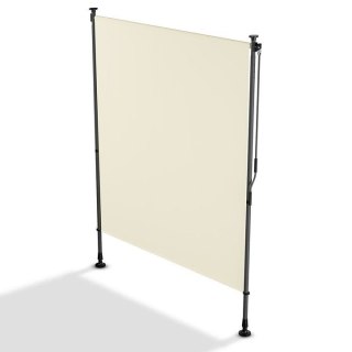 Markiza pionowa na balkon 150 x 228-316 cm, beżowa