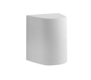 Oprawa elewacyjna MARTA 160-1L FROSTED Fumagalli GX53 LED CCT 10W 192 mm 3000K/4000K/6500K SET IP55 230V biały / tworzywo sztucz