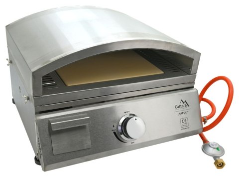 Grill gazowy, blat, piec do pizzy + płyta grillowa 50 x 19cm