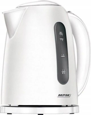 Czajnik bezprzewodowy 1,7 l MPM MCZ-85 biały, poj. 17,L, wymienny filtr, 2200 W