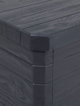 WOODYS - plastikowy pojemnik ogrodowy 90 l, kolor grafitowy