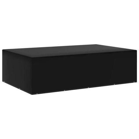 Pokrowce na meble ogrodowe, 2 szt., 12 oczek, 325x205x90 cm