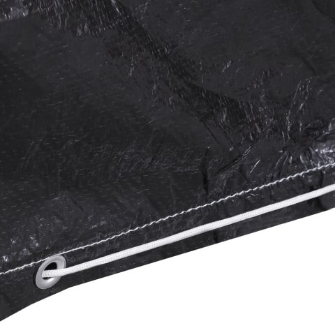 Pokrowce na meble ogrodowe, 2 szt., 12 oczek, 325x205x90 cm