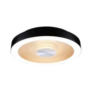Plafoniera VOLEA 18W DIM 320MM 2120lm 3000K IP44 230V czarny / złoty / tworzywo sztuczne