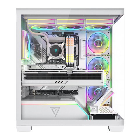 MODECOM OBUDOWA VOLCANO STELLAR PLUS ARGB MIDI 8F WHITE