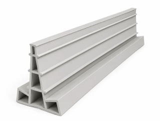 Listwa dylatacyjna PCV do betonu H=12,5 cm L=2,5 m do wylewek betonowych pakiet 5 sztuk