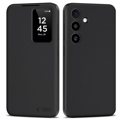Etui pokrowiec na Samsung Galaxy S25 Smart Wallet - czarny mat
