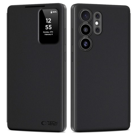 Etui pokrowiec na Samsung Galaxy S25 Ultra Smart Wallet - czarny mat
