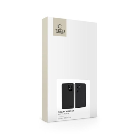Etui pokrowiec na Samsung Galaxy S25 Ultra Smart Wallet - czarny mat