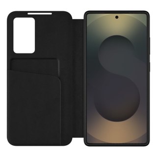 Etui pokrowiec z klapką na Samsung Galaxy A56 5G Smart Wallet - czarny mat
