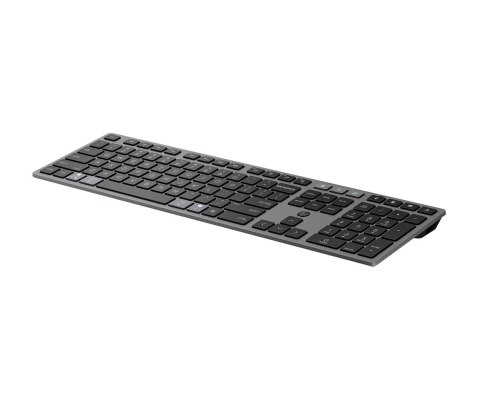 Klawiatura HP 720 Multi-Device Rechargeable Wireless Keyboard Nightfall Black bezprzewodowa czarna 9T5B1AA