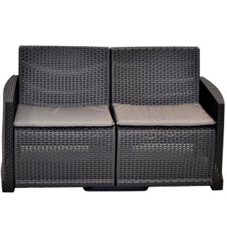 ZESTAW MEBLI WYPOCZYNKOWYCH 2 FOTELE + SOFA + STOLIK COMO