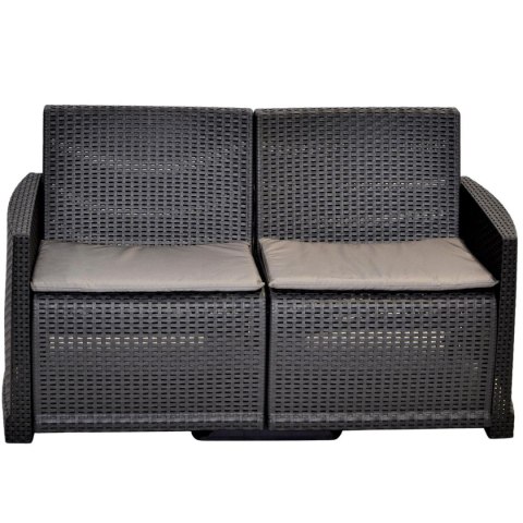 ZESTAW MEBLI WYPOCZYNKOWYCH 2 FOTELE + SOFA + STOLIK COMO