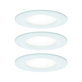 Oprawa do wbudowania NOVA LED stała zestaw 3xGU10 6,5W 470lm 78mm 4000K 230V biały mat